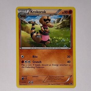 POKEMON CARD: Krokorok #61/98 (Pokemon Emerging Powers)